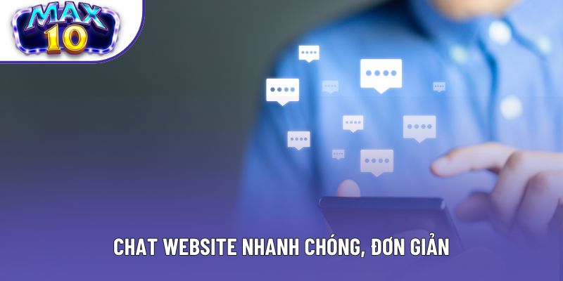 Chat website nhanh chóng, đơn giản