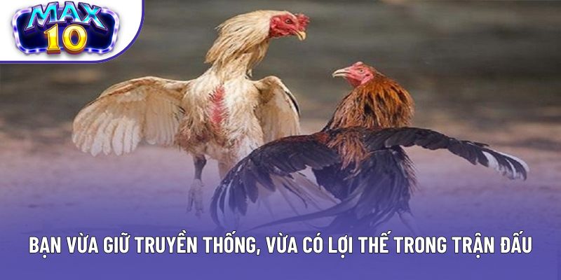 Bạn vừa giữ truyền thống, vừa có lợi thế trong trận đấu