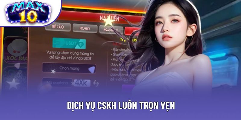 Dịch vụ CSKH luôn trọn vẹn